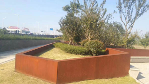 莒南耐候钢挡土墙